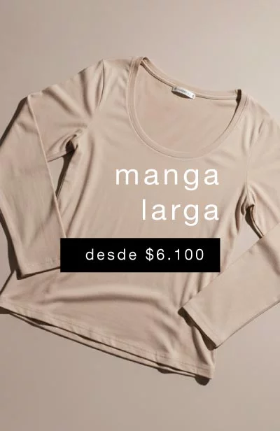 remera manga larga ropa mujer modatex