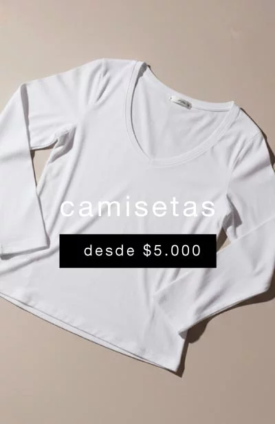 camiseta ropa mujer modatex