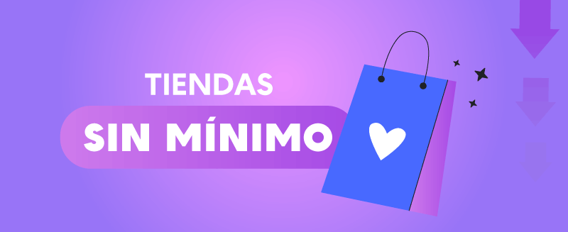 tienda sin mínimo de compra