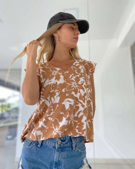 palazzo animal print | Distrito Moda