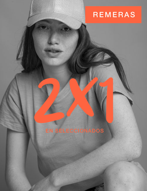 2x1 modatex remeras mujer