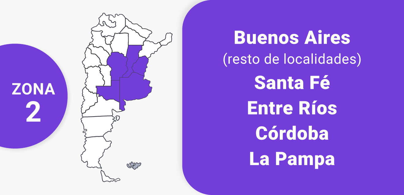 mapa zona 2
