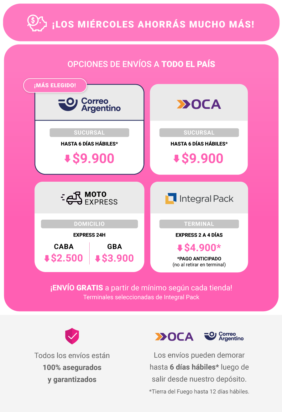 precios pink days miercoles