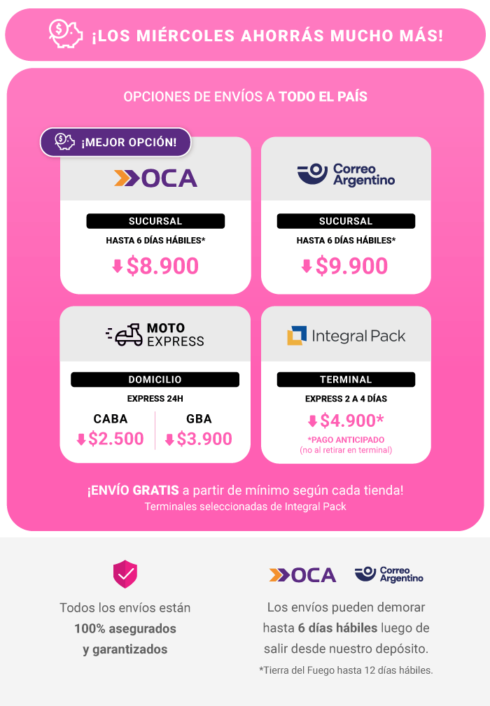 precios pink days miercoles