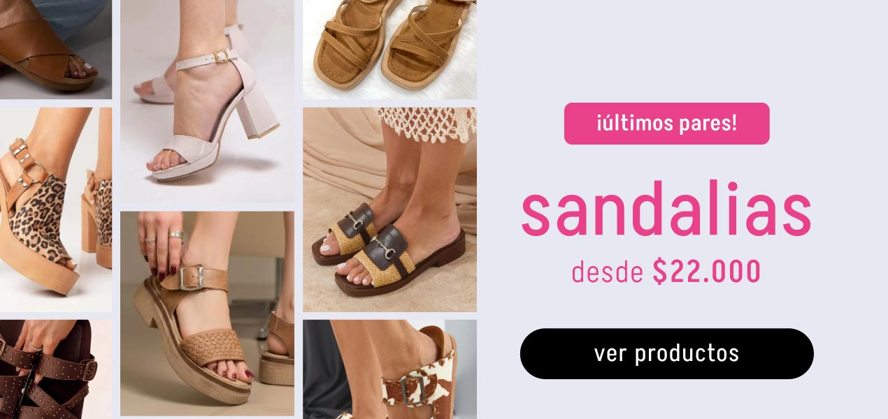 calzado sandalias